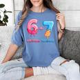 Baseball Ice Cream Drip 67 Official Teenager 13th Birthday Women's Comfort Colors T-Shirt Chalky Mint
