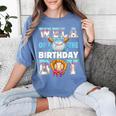Baseball Ice Cream Drip Wela Of The Birthday Boy Women's Comfort Colors T-Shirt Chalky Mint
