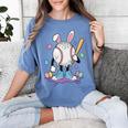 Baseball Ice Cream Drip Youth Boys Cute Easter Sports Women's Comfort Colors T-Shirt Chalky Mint