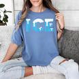 Baseball ICE Ice Cream Drip Baseball Drip Baseball Women's Comfort Colors T-Shirt Chalky Mint Baseball ICE Ice Cream Drip Baseball Drip Baseball Women's Comfort Colors T-Shirt Chalky Mint