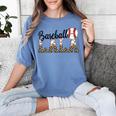 Baseball Lala Women BallPark Lala Baseball Mom Mother's Day Women's Comfort Colors T-Shirt Chalky Mint