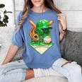 Baseball Life Style Ice Cream Drip Green Women's Comfort Colors T-Shirt Chalky Mint Baseball Life Style Ice Cream Drip Green Women's Comfort Colors T-Shirt Chalky Mint