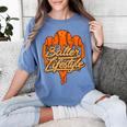 Baseball Lifestyle Home Plate Orange Ice Cream Drip Men Boys Women's Comfort Colors T-Shirt Chalky Mint Baseball Lifestyle Home Plate Orange Ice Cream Drip Men Boys Women's Comfort Colors T-Shirt Chalky Mint
