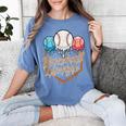 Baseball Lifestyle Baseball Lover Player Baseballer Women's Comfort Colors T-Shirt Chalky Mint