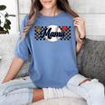 Baseball Mama Game Day Vibes Women Baseball Mom Women's Comfort Colors T-Shirt Chalky Mint
