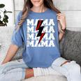 Baseball Mama Baseball Mom Women's Comfort Colors T-Shirt Chalky Mint