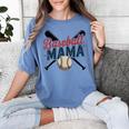 Baseball Mama Squad Proud Sports Mom Game Day Women's Comfort Colors T-Shirt Chalky Mint Baseball Mama Squad Proud Sports Mom Game Day Women's Comfort Colors T-Shirt Chalky Mint