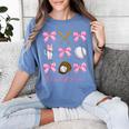 Baseball Mimi Era Bows Baseball Mom Women Women's Comfort Colors T-Shirt Chalky Mint
