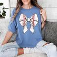Baseball Mom Coquette Bow Mother's Day Baseball Mom Tees Women's Comfort Colors T-Shirt Chalky Mint Baseball Mom Coquette Bow Mother's Day Baseball Mom Tees Women's Comfort Colors T-Shirt Chalky Mint
