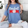 Baseball Mom Cute Letter Print Women Cute Mother's Day Women's Comfort Colors T-Shirt Chalky Mint Baseball Mom Cute Letter Print Women Cute Mother's Day Women's Comfort Colors T-Shirt Chalky Mint