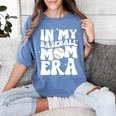 In My Baseball Mom Era Groovy Retro Women's Comfort Colors T-Shirt Chalky Mint In My Baseball Mom Era Groovy Retro Women's Comfort Colors T-Shirt Chalky Mint