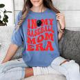 In My Baseball Mom Era Red Women's Comfort Colors T-Shirt Chalky Mint In My Baseball Mom Era Red Women's Comfort Colors T-Shirt Chalky Mint