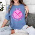 In My Baseball Mom Era Retro Game Day Mom Era 2 Sides Women's Comfort Colors T-Shirt Chalky Mint