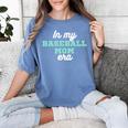 In My Baseball Mom Era Tee Game Day Baseball Mom Life Women's Comfort Colors T-Shirt Chalky Mint