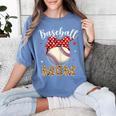 Baseball Mom Headband Leopard Baseball Ball Mother's Day Women's Comfort Colors T-Shirt Chalky Mint Baseball Mom Headband Leopard Baseball Ball Mother's Day Women's Comfort Colors T-Shirt Chalky Mint