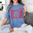 Baseball Mom Homerun Best Mom Sport Player Women's Comfort Colors T-Shirt Chalky Mint