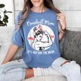 Baseball Mom It's Not For The Weak Funny Baseball Mom Women Women's Comfort Colors T-Shirt Chalky Mint