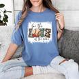 Baseball Mom Leopard For The Love Of The Game Bleached Women Women's Comfort Colors T-Shirt Chalky Mint Baseball Mom Leopard For The Love Of The Game Bleached Women Women's Comfort Colors T-Shirt Chalky Mint