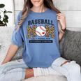 Baseball Mom Leopard Like a Normal But Louder And Prouder Women's Comfort Colors T-Shirt Chalky Mint Baseball Mom Leopard Like a Normal But Louder And Prouder Women's Comfort Colors T-Shirt Chalky Mint