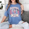 Baseball Mom Mama Mother's Cat In My Baseball Mom Era Women's Comfort Colors T-Shirt Chalky Mint Baseball Mom Mama Mother's Cat In My Baseball Mom Era Women's Comfort Colors T-Shirt Chalky Mint
