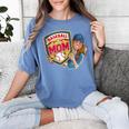 Baseball Mom Mama Mother's In My Baseball Mom Era Women's Comfort Colors T-Shirt Chalky Mint