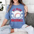Baseball Mom Meme Quote Women's Comfort Colors T-Shirt Chalky Mint Baseball Mom Meme Quote Women's Comfort Colors T-Shirt Chalky Mint