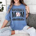Baseball Mom Not Like a Normal Mom Baseball Mama Women's Comfort Colors T-Shirt Chalky Mint