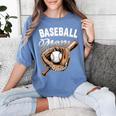 Baseball Mom Baseball Player Women's Comfort Colors T-Shirt Chalky Mint