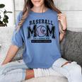 Baseball Mom Shirt Baseball Mama Loud And Proud Women's Comfort Colors T-Shirt Chalky Mint