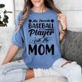 Baseball Mom Women Girls Daughter Mother Baseball Player Women's Comfort Colors T-Shirt Chalky Mint