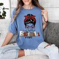 I Am Baseball Mom Women's Comfort Colors T-Shirt Chalky Mint