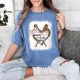 Baseball Moms Always Salty Mommy Women's Comfort Colors T-Shirt Chalky Mint