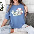 Baseball Mom's Favorite Game Day Women's Comfort Colors T-Shirt Chalky Mint Baseball Mom's Favorite Game Day Women's Comfort Colors T-Shirt Chalky Mint