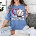 Baseball Nona Family Matching Cute Baseball Lover Women's Comfort Colors T-Shirt Chalky Mint