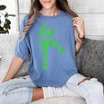 Baseball Shamrock St Patrick's Day Saint Paddy's Women's Comfort Colors T-Shirt Chalky Mint Baseball Shamrock St Patrick's Day Saint Paddy's Women's Comfort Colors T-Shirt Chalky Mint