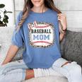 Baseball-Shirt Women Girls Mama Baseball Mom Women's Comfort Colors T-Shirt Chalky Mint Baseball-Shirt Women Girls Mama Baseball Mom Women's Comfort Colors T-Shirt Chalky Mint