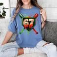 Baseball Six Seven 67 Meme Ice Cream Drip Xmas Men Women Women's Comfort Colors T-Shirt Chalky Mint Baseball Six Seven 67 Meme Ice Cream Drip Xmas Men Women Women's Comfort Colors T-Shirt Chalky Mint