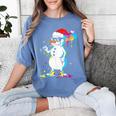 Baseball Snowman Drip Cool Christmas Men Boys Girls Women's Comfort Colors T-Shirt Chalky Mint Baseball Snowman Drip Cool Christmas Men Boys Girls Women's Comfort Colors T-Shirt Chalky Mint