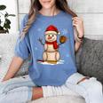 Baseball Snowman Merry Christmas Holiday Sports Xmas Pajamas Women's Comfort Colors T-Shirt Chalky Mint Baseball Snowman Merry Christmas Holiday Sports Xmas Pajamas Women's Comfort Colors T-Shirt Chalky Mint