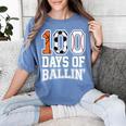Baseball Soccer Basketball 100 Days Of School Women's Comfort Colors T-Shirt Chalky Mint Baseball Soccer Basketball 100 Days Of School Women's Comfort Colors T-Shirt Chalky Mint