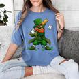 Baseball St Patricks Day Leprechaun Boys Girls Men Women Women's Comfort Colors T-Shirt Chalky Mint