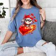 Baseball Valentine's Day Drip Ice Cream Team Women's Comfort Colors T-Shirt Chalky Mint Baseball Valentine's Day Drip Ice Cream Team Women's Comfort Colors T-Shirt Chalky Mint