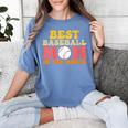 Best Baseball Mom In The World Baseball Women's Comfort Colors T-Shirt Chalky Mint Best Baseball Mom In The World Baseball Women's Comfort Colors T-Shirt Chalky Mint
