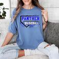 Blue Panther Baseball Home Plate Game Day Mascot Panther Women's Comfort Colors T-Shirt Chalky Mint Blue Panther Baseball Home Plate Game Day Mascot Panther Women's Comfort Colors T-Shirt Chalky Mint