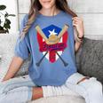 Boricua Puerto Rico Baseball Coqui Frog Pava Hat Fan Women's Comfort Colors T-Shirt Chalky Mint Boricua Puerto Rico Baseball Coqui Frog Pava Hat Fan Women's Comfort Colors T-Shirt Chalky Mint