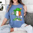 Boys St Patricks Day Kids Baseball Player Ice Cream Drip Women's Comfort Colors T-Shirt Chalky Mint Boys St Patricks Day Kids Baseball Player Ice Cream Drip Women's Comfort Colors T-Shirt Chalky Mint