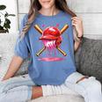 Boys Valentine Day Baseball Helmet Drip Ice-Cream Youth Kids Women's Comfort Colors T-Shirt Chalky Mint Boys Valentine Day Baseball Helmet Drip Ice-Cream Youth Kids Women's Comfort Colors T-Shirt Chalky Mint