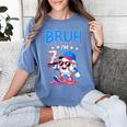 Bruh I'm 7 Baseball Ice Cream Drip It's My 7th Birthday Women's Comfort Colors T-Shirt Chalky Mint Bruh I'm 7 Baseball Ice Cream Drip It's My 7th Birthday Women's Comfort Colors T-Shirt Chalky Mint