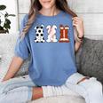 Bunny Football Baseball Sport Easter Day Women's Comfort Colors T-Shirt Chalky Mint Bunny Football Baseball Sport Easter Day Women's Comfort Colors T-Shirt Chalky Mint