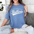 Busy Raising Ballers Baseball Mom & Parent Sports Women's Comfort Colors T-Shirt Chalky Mint Busy Raising Ballers Baseball Mom & Parent Sports Women's Comfort Colors T-Shirt Chalky Mint